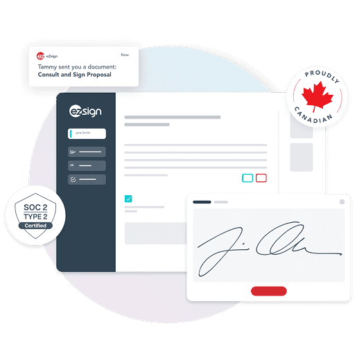 Legal electronic signature in Canada