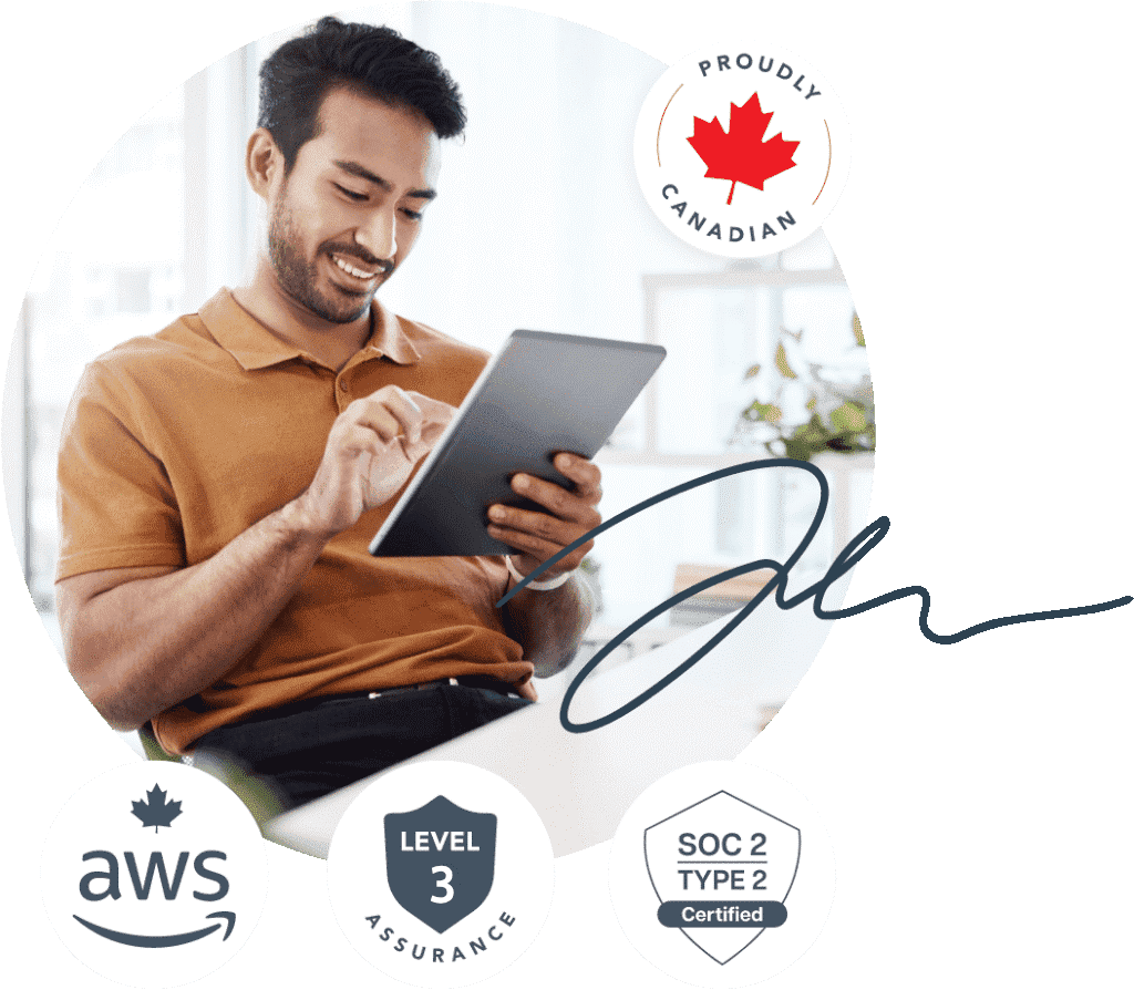 E-Signature AWS Level 4 Assurance SOC 2 Type 2 Certified